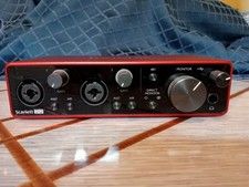 Focusrite 2i2 Scarlett 3a Generazione Interfaccia Audio USB - Rosso