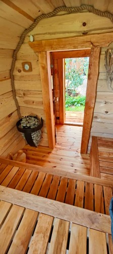 Sauna esterno con - esterno,
