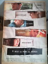 E' SOLO LA FINE DEL MONDO Locandina Film Originale 39x55" 2Sh DOLAN CASSEL