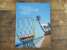 EMU rivista di design arredamento da esterni 2009 sedie tavolo catalogo 