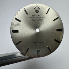 Rolex Air King Precision Silver Vintage dial rare 5500 5501