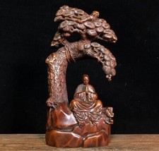 Old Boxwood Carved Meditation