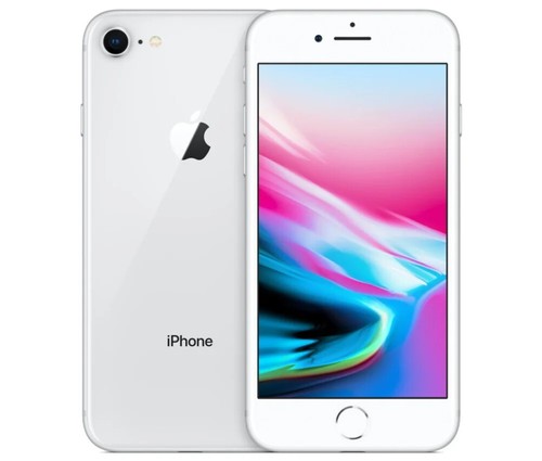 Aglow apple iphone - iphone, silver