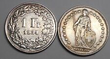 SWITZERLAND 1 Franc 1934  AG