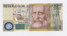 [NC] LEONARDO da VINCI - Test Note / Specimen da 2000 - De la Rue Giori