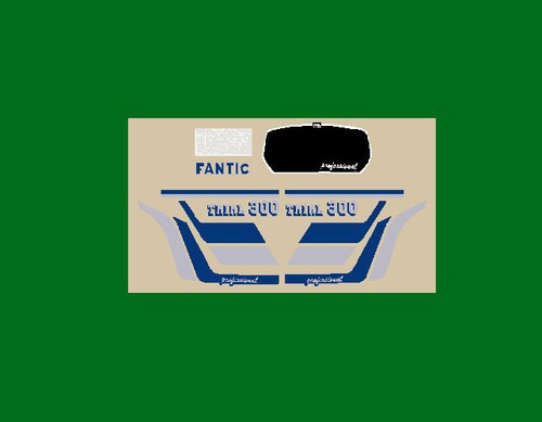 Fantic trial 300 moto - moto, rossa