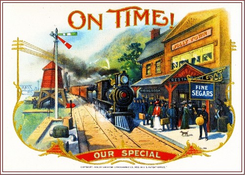 1902 tempo locomotiva fumo - locomotiva,