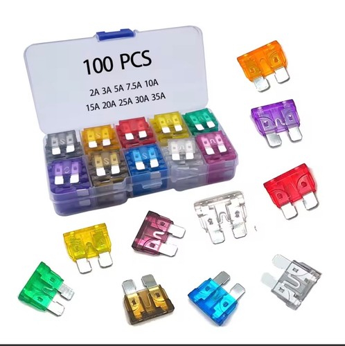 Set 100pz fusibili - 100pz, auto