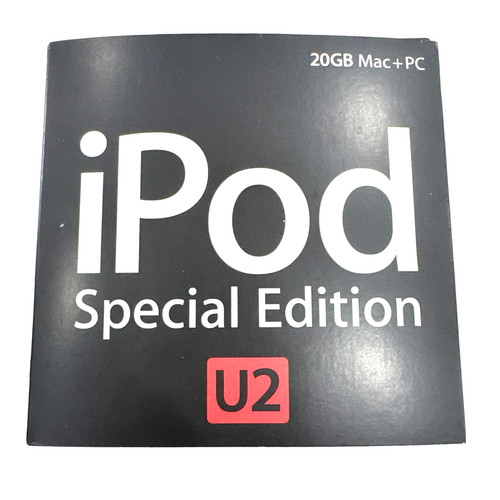 Apple ipod special - u2, edition