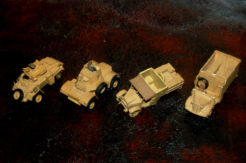 Scale british viii army - 1/72,