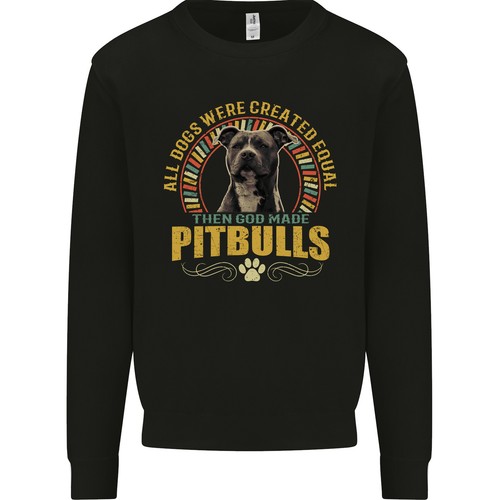 Felpa uomo pitbull - uomo,