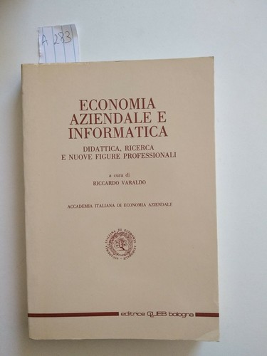 Economia aziendale - , e