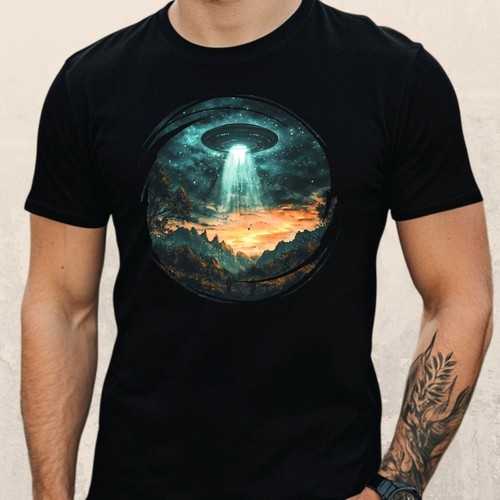 Shirt uomo ufo - t-shirt,