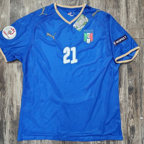 2008 puma italy home soccer - home,