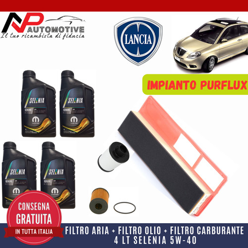 Kit tagliando lancia - kit, ypsilon