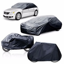 Custodia Protettiva Copertura Veicolo Telo Auto Garage Metà Garage Moto Bici