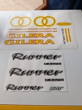 Kit Grafiche Gilera Runner FX 125 Seconda Serie Kat Logo Adesivi Sticker Piaggio