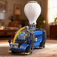 MOC Fortnite Battle Bus Set di