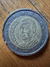 moneta rara 2 euro espana 2002