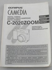 MANUALE UTENTE ORIGINALE MANUALE ISTRUZIONI OLYMPUS CAMEDIA C-2020 ZOOM
