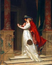 Dipinto olio Fiorent Willems