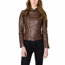 Giacca da donna in vera pelle