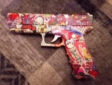 Pistola blaster a sfera gel