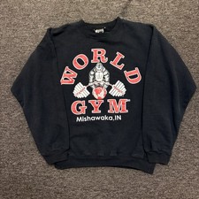 Felpa Girocollo World Gym