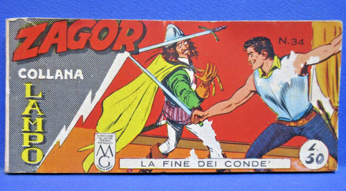Zagor striscia collana lampo - collana, 1