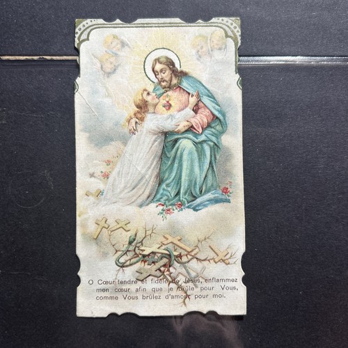 Santino holy card - card, cuore