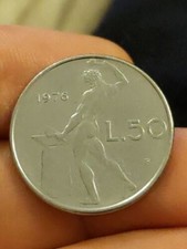 ITALY 50 LIRE 1976 Lira L.50