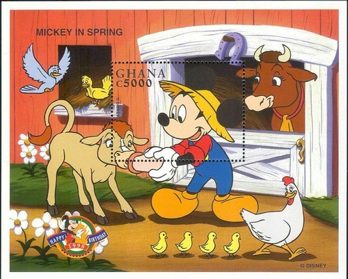 Ghana 1998 disney topolino - 1998,