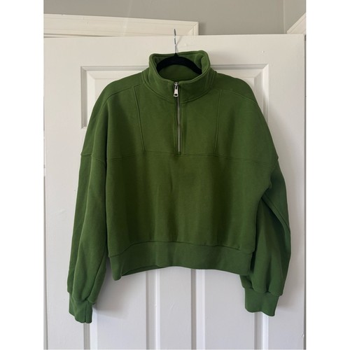 Maglione mezza zip girocollo