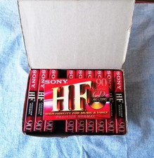 10 Musicassette vintage SONY