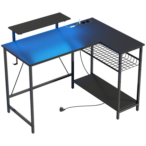 Scrivania gaming angolare con - angolare,