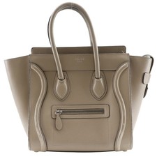 CELINE Luggage micro shopper