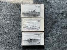 Lotto 3 kit resina Combrig scala 1/700 navi Unione Sovietica primi '900. ww1