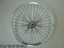 Coppia ruote 700c mtb strada v-brake BIANCHE comet