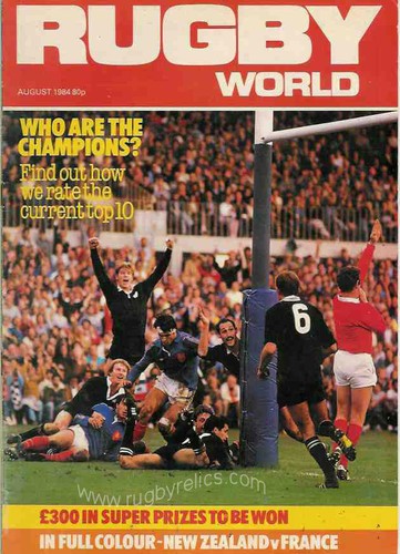 Rugby world magazine august - world,
