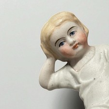 Antica Piano Baby Statuetta Bisquit Primo ‘900 Collezione Frozen Charlotte