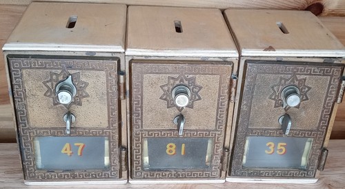 Set banchi postali vintage - banchi,