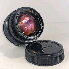 Olympus 50 mm F1.4 Zuiko MC Auto-s Olympus Om System obiettivo veloce 50 mm F1.4 + tappi