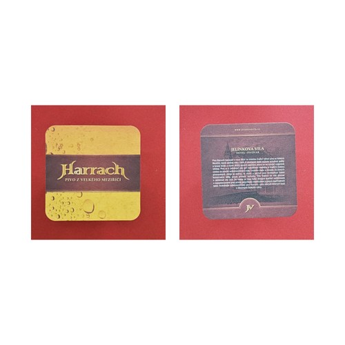 Sottobicchiere birra harrach - sottobicchiere,