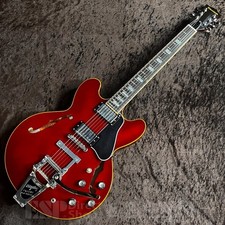 EDWARDS by ESP E-SA-STD Cherry Made in Japan Chitarra elettrica semi vuota MOD