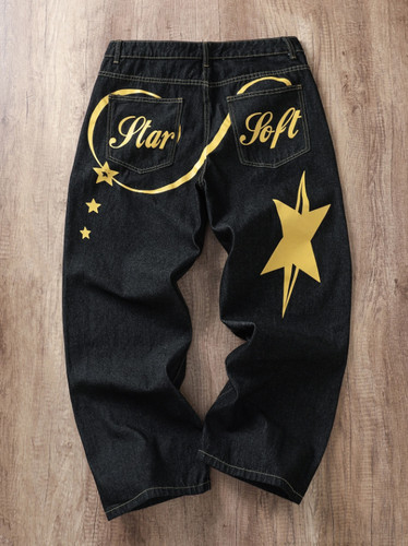 Y2k star graphic - y2k, embroidery