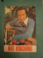 Mike Bongiorno Autografo 