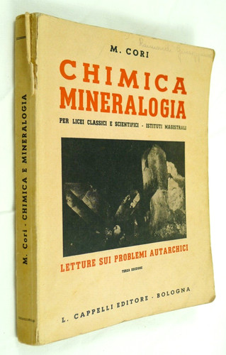Cori chimica mineralogia - cori,