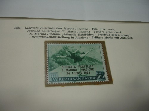 San marino 1953 giornata - 1953,