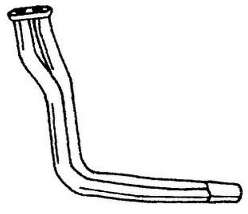 Tubo gas scarico per - 86,