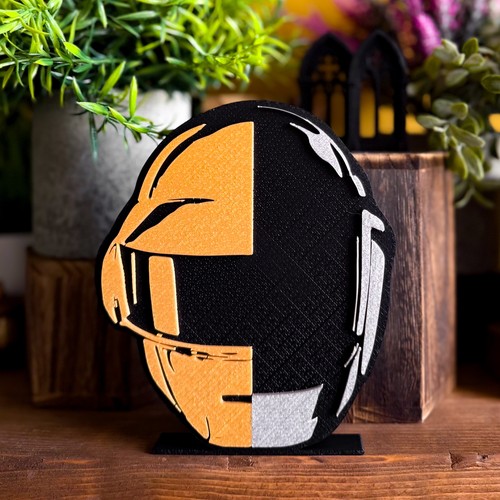 Daft punk music display - punk,
